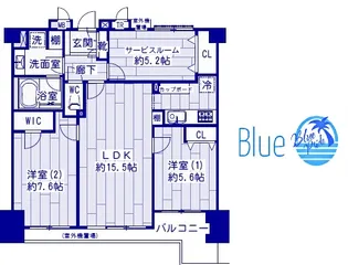 ガーデンホーム東寺尾ヒルズ【5階】の間取り