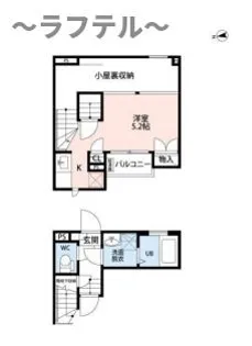 CB入間リーノ【2階】の間取り