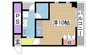 セシルコート【3階】の間取り