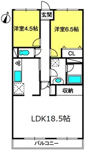 omiya mosaic【3階】の間取り