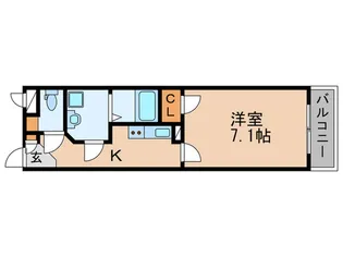 ジュネスメゾン中板橋【1階】の間取り