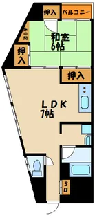 第2橋本ビル【5階】の間取り