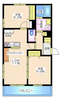 Maison de espoir【1階】の間取り