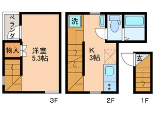 ポンテヴェキオ平和台の間取り