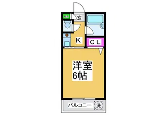 メゾンユーアイ【1階】の間取り