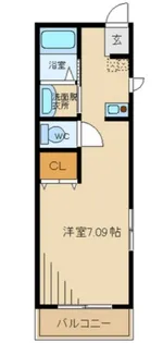 グローリアK【3階】の間取り