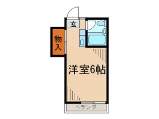 コンフォート高砂【2階】の間取り