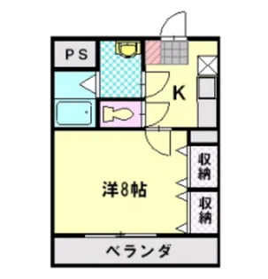 ロイヤルハイツT&T-5【2階】の間取り