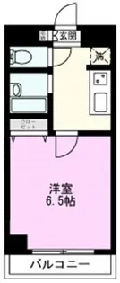 フロンティアゲート扇大橋(オウギオオハシ)【6階】の間取り