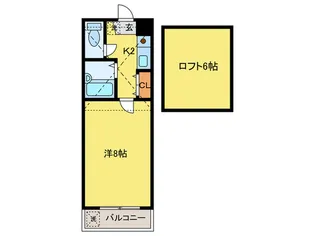 セントラルイマージュ【5階】の間取り