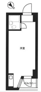赤坂キャステール【7階】の間取り