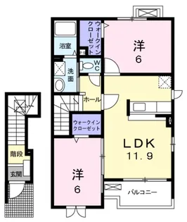 NEO CASTLE【2階】の間取り
