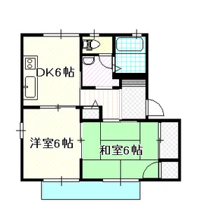 ディアス操明C.D【1階】の間取り