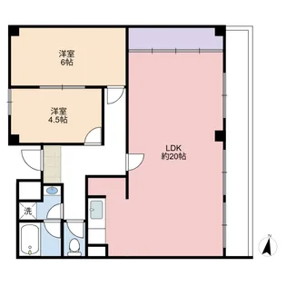 KSYビル【5階】の間取り