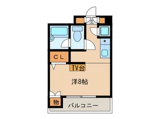 CRYSTAL & RESORT FUKUOKA【9階】の間取り