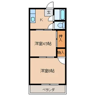 プリマヴェーラ【2階】の間取り
