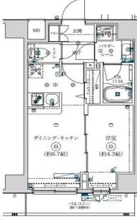 東京都墨田区八広4【マンション】の間取り