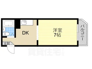 RKAマンション【1階】の間取り