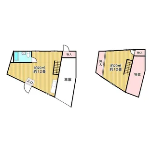 奈良県奈良市山陵町【一戸建】の間取り