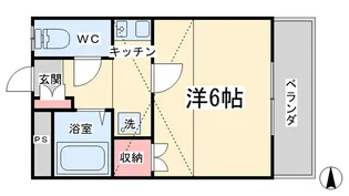 パレス大泉【2階】の間取り