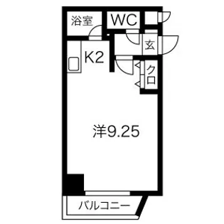 ハイコート文京台ウエスト【6階】の間取り