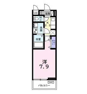 ウッド プレイス【1階】の間取り