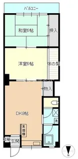 ドルフィン藤塚【2階】の間取り