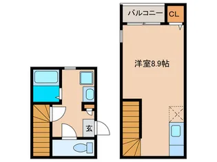 MAISONETIC Cynthia【1階】の間取り