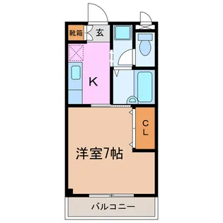 ブリーズII【2階】の間取り