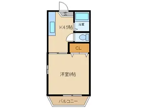 サンドゥエルA棟【2階】の間取り