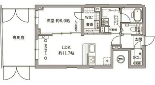 神奈川県横浜市鶴見区下末吉6【マンション】の間取り