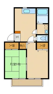 クラッセ小川【2階】の間取り