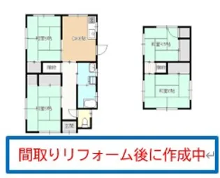 熊本県熊本市東区下江津5【一戸建】の間取り