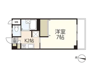 エクセレント矢野【3階】の間取り