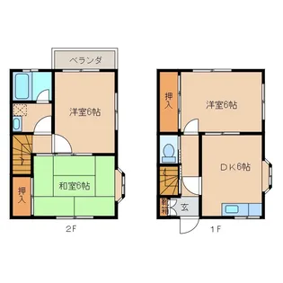 旭ルーミーNo.20番館の間取り