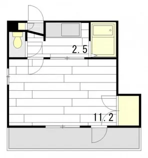メゾン沖元【2階】の間取り