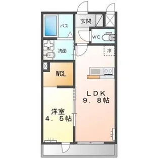 ロードスター【2階】の間取り