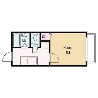 メイプルハイツ弐番館【2階】の間取り