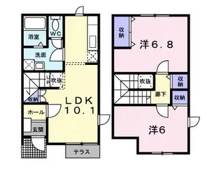 ファイネスカミコダ I棟の間取り