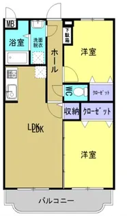 フローラ【1階】の間取り