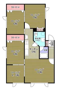 コーポアルトIII【1階】の間取り