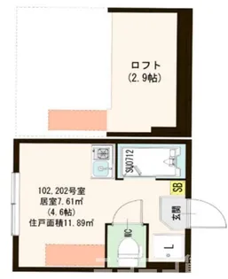 Fine Residence N17【2階】の間取り