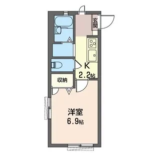 グランパオ【1階】の間取り