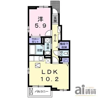 ピーノ【1階】の間取り