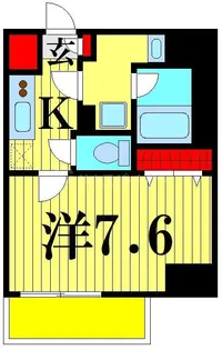 アイルグランデ東京竹ノ塚【3階】の間取り
