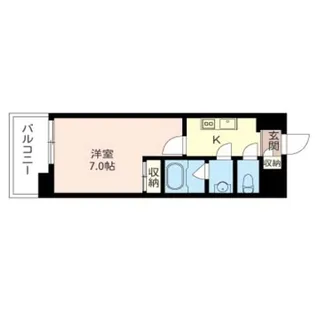 エスティメゾン白楽【7階】の間取り