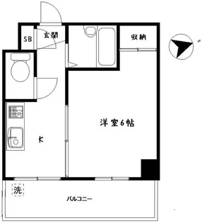 パルクベール井荻【2階】の間取り