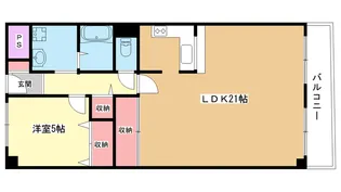 大阪府豊中市南桜塚4【マンション】の間取り