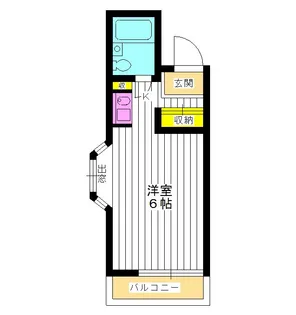 東京都豊島区長崎6【マンション】の間取り