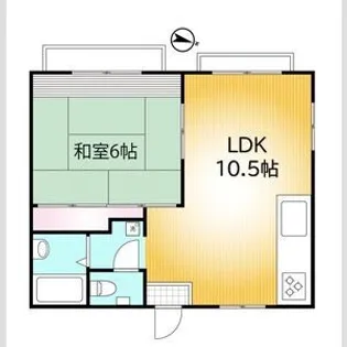 千葉県佐倉市上座【アパート】の間取り